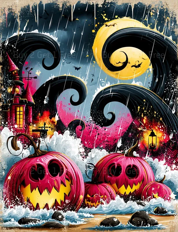 Retro Punk Halloween Junk Journals