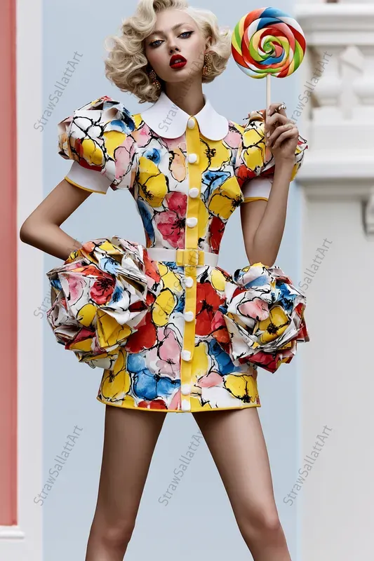 Surreal Vogue Fashion Editorial Photos