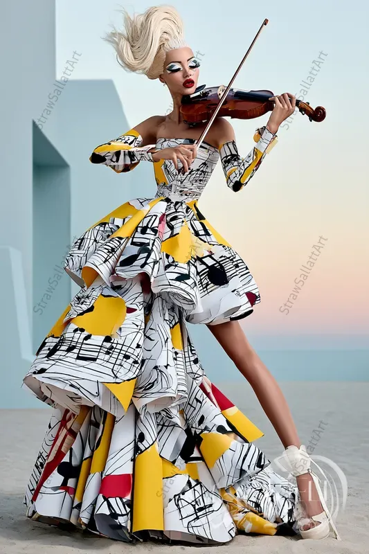 Surreal Vogue Fashion Editorial Photos