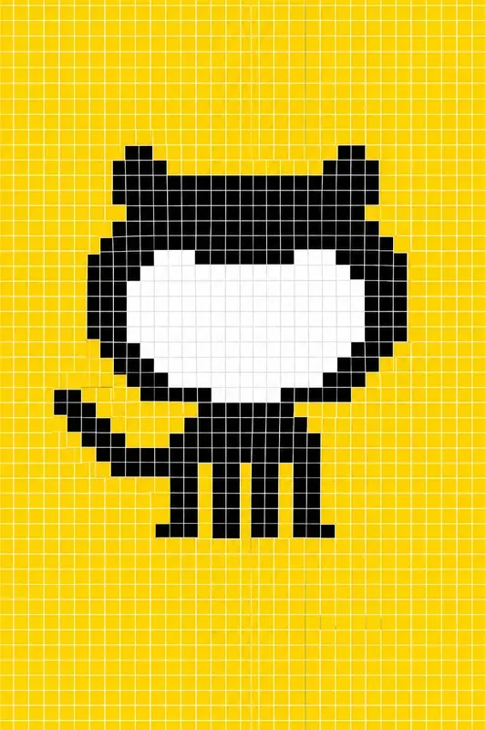 Pixel Grid Icon Posters