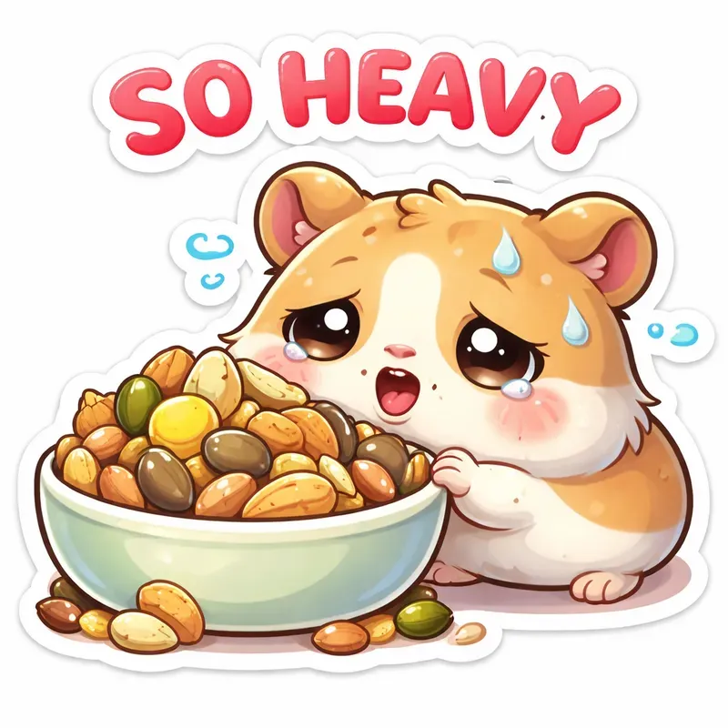 Cute Kawaii Chibi Animal Stickers Texts