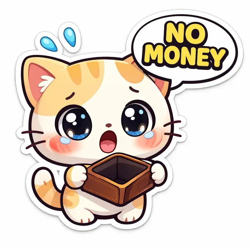 Cute Kawaii Chibi Animal Stickers Texts