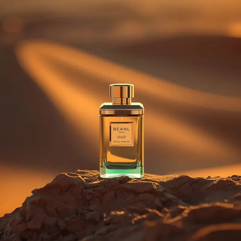 Ultrarealistic Luxury Perfume Photography