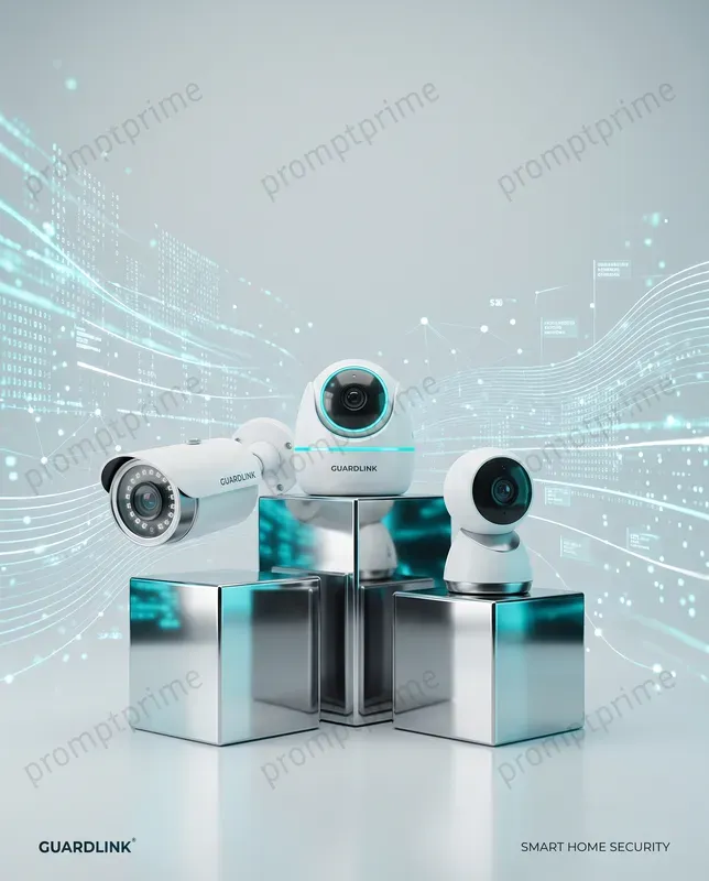 3D Social Media Promo Podiums