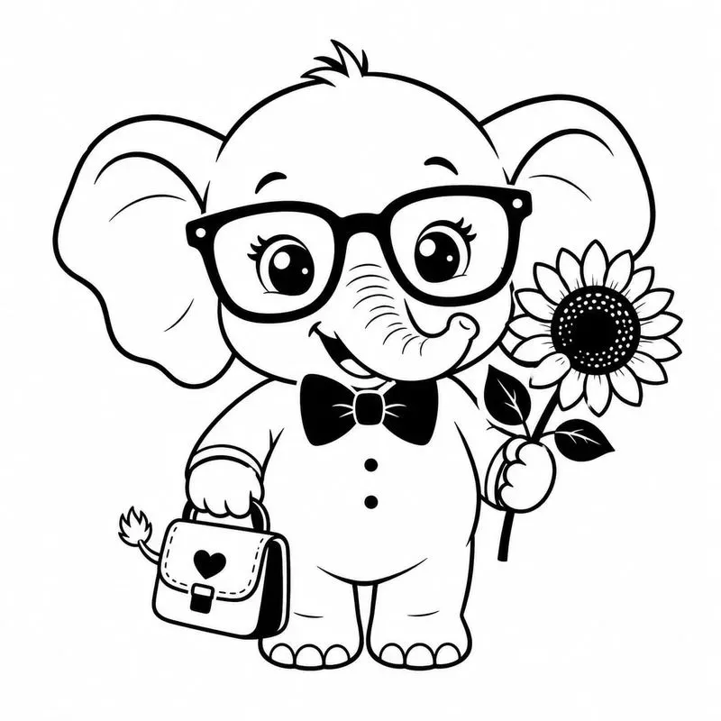 Cute Svg Animal Stickers