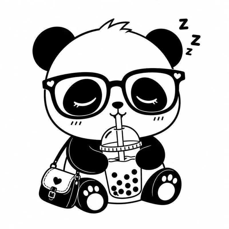Cute Svg Animal Stickers
