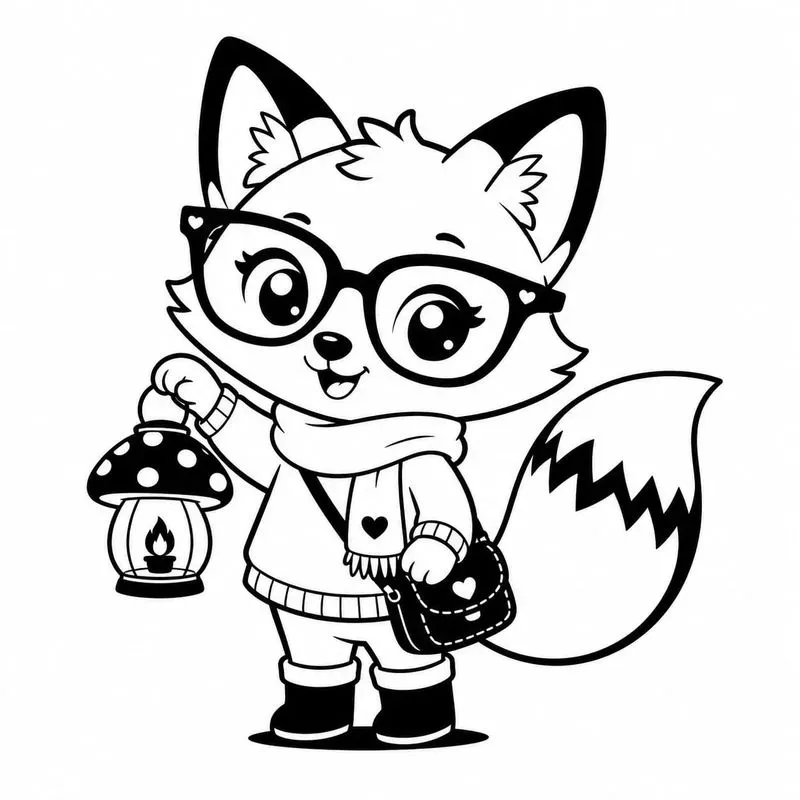 Cute Svg Animal Stickers