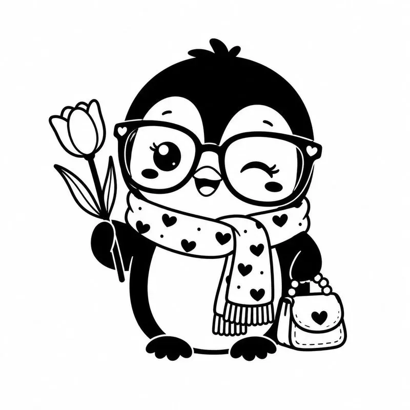 Cute Svg Animal Stickers