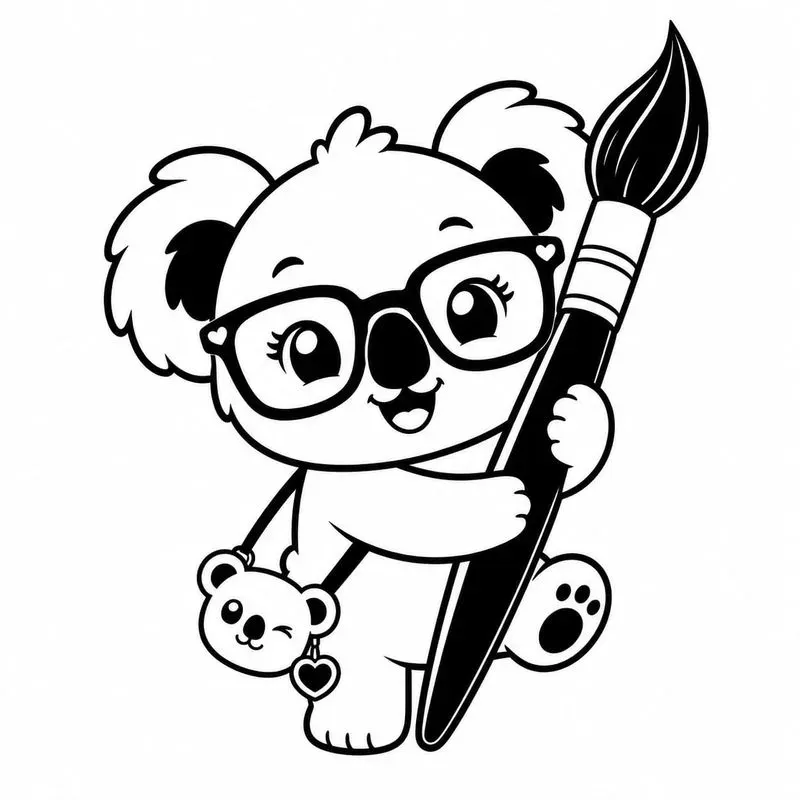 Cute Svg Animal Stickers