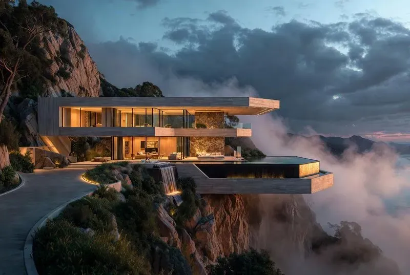 Ultra Luxury House Renders 8K