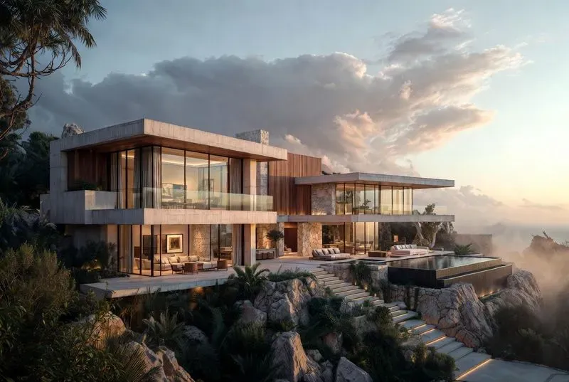 Ultra Luxury House Renders 8K