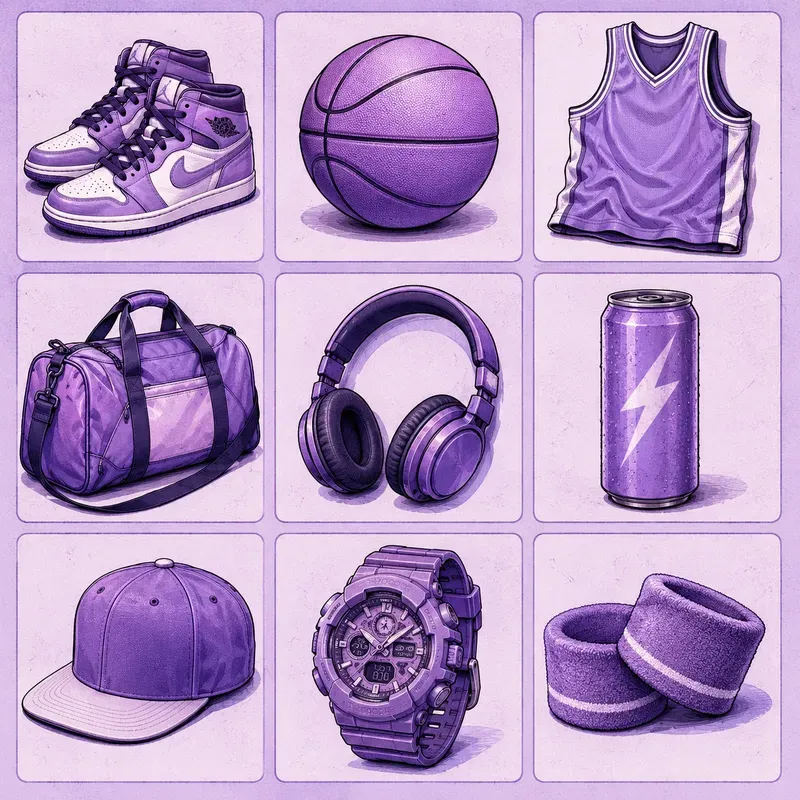 3x3 Aesthetic Object Grids