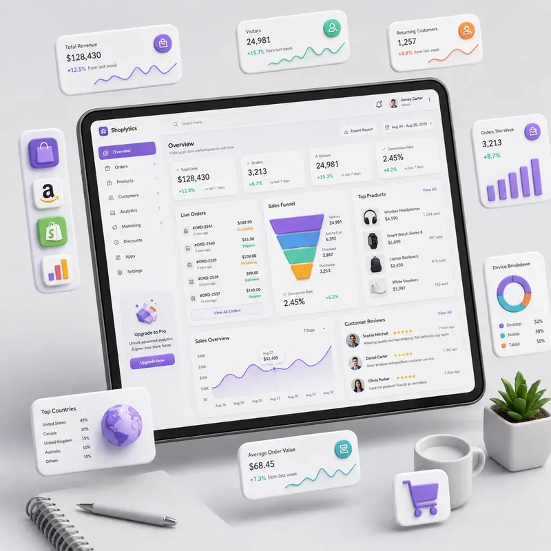 3D Claymorphic App UI Mockups