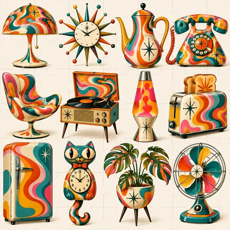 Psychedelic Surreal Objects