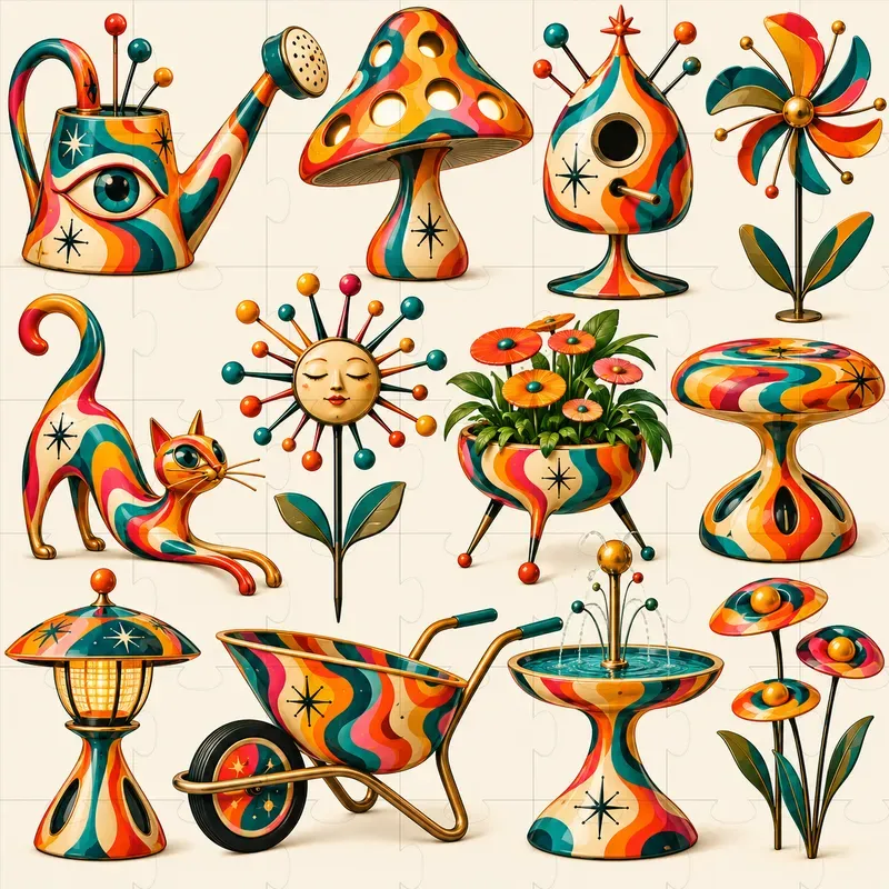 Psychedelic Surreal Objects
