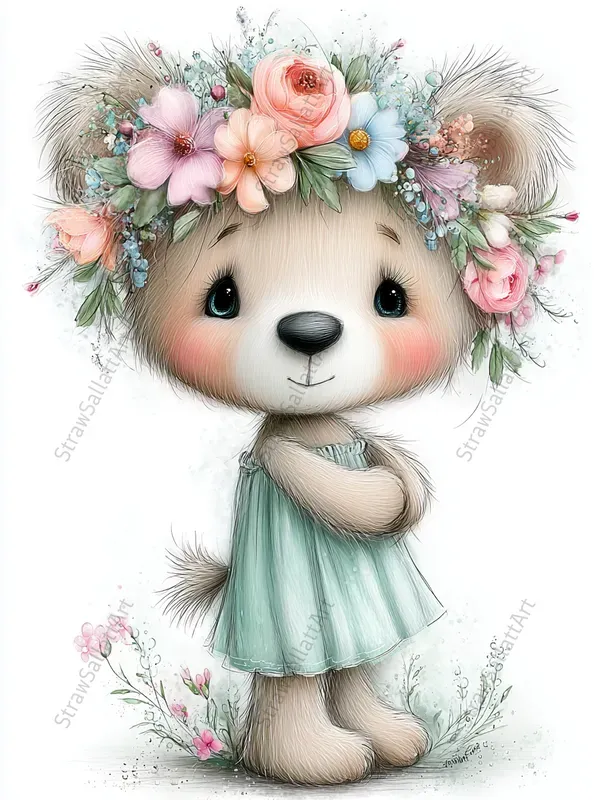 Festive Easter Kids Tshirt Clipart Prints