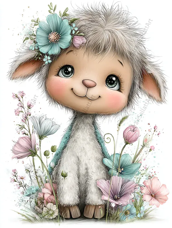 Festive Easter Kids Tshirt Clipart Prints