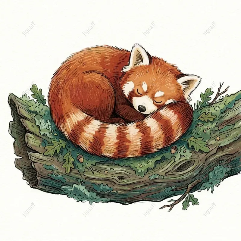 Whimsical Textured Animal Illustrations