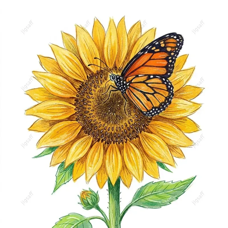 Whimsical Textured Animal Illustrations