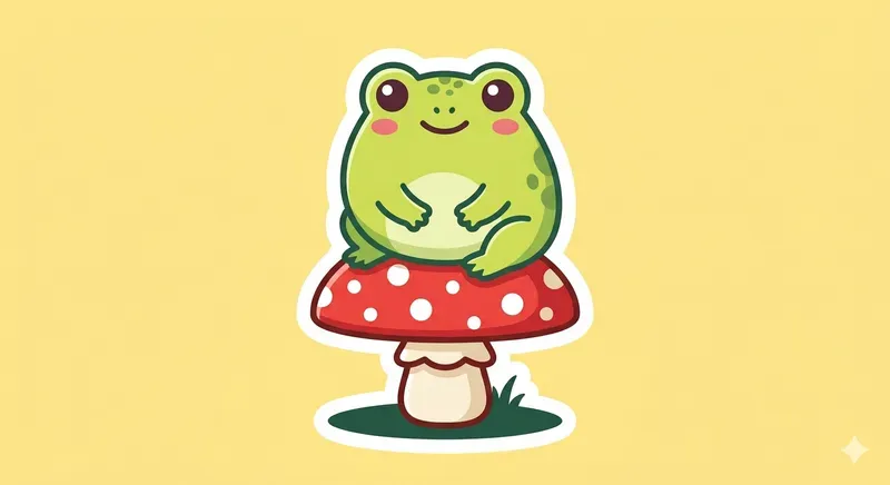 Cute Kawaii Vector Sticker Designs