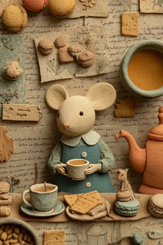 Storybook Clay Junk Journals
