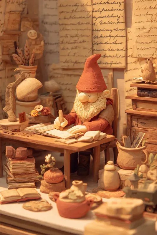 Storybook Clay Junk Journals