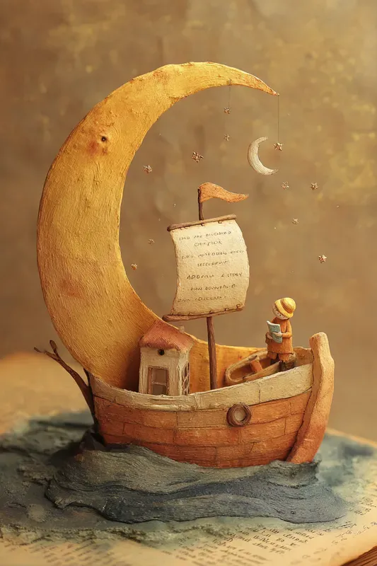 Storybook Clay Junk Journals