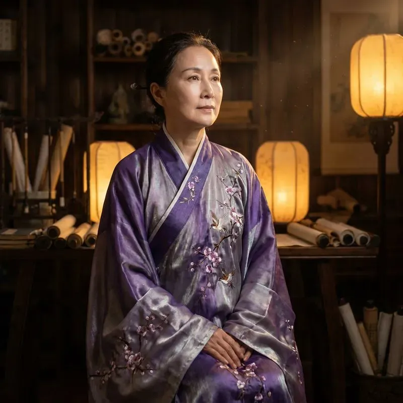 Ethereal Chinese Hanfu Characters