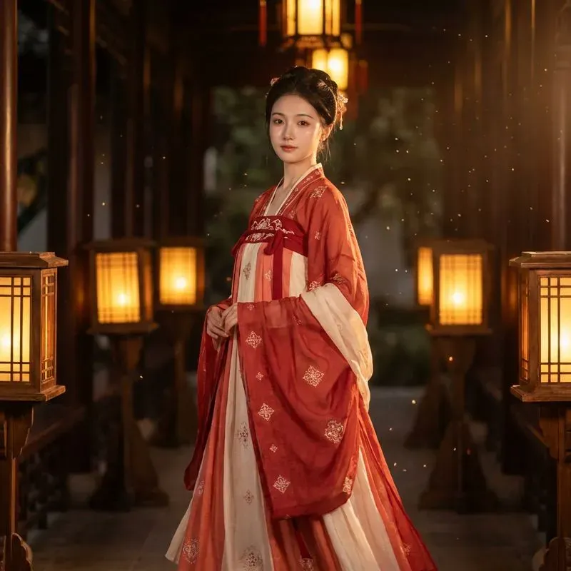 Ethereal Chinese Hanfu Characters