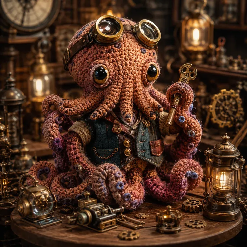 Whimsical Crochet Legends