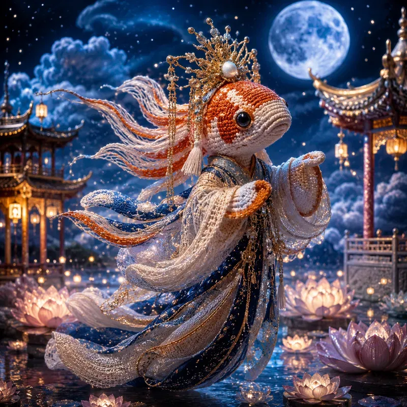 Whimsical Crochet Legends