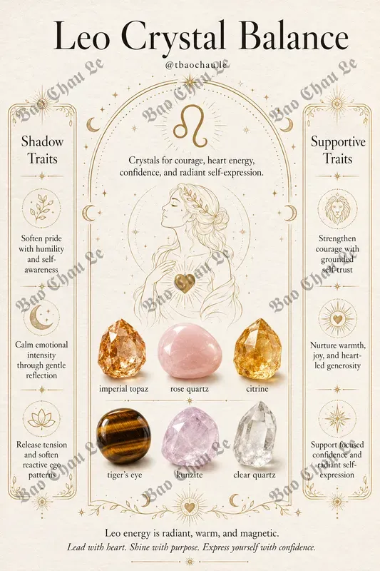 Astrology Crystal Posters