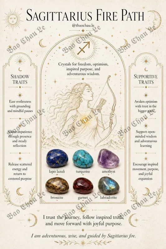 Astrology Crystal Posters