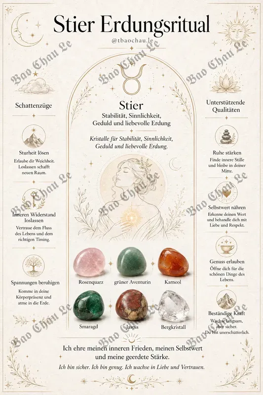 Astrology Crystal Posters