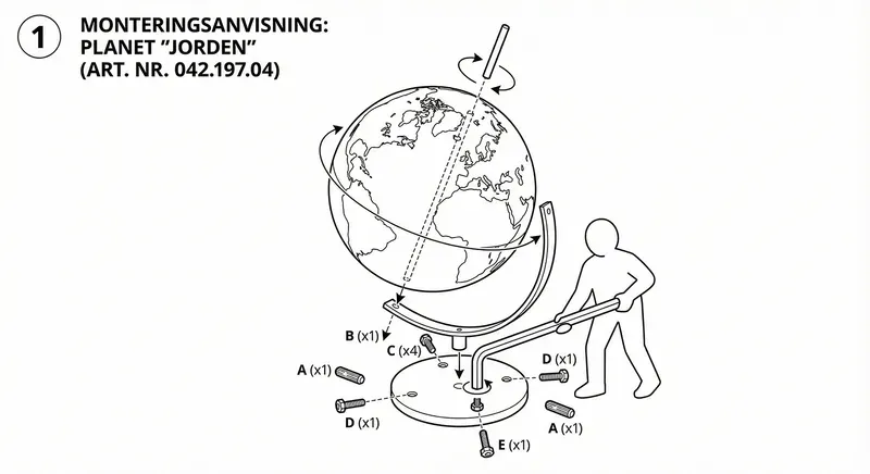 Manual Ikea Style Instruction Art