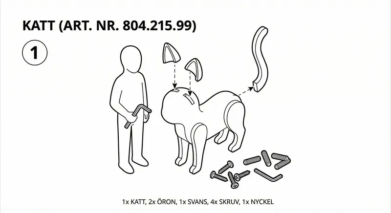 Manual Ikea Style Instruction Art