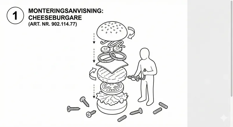 Manual Ikea Style Instruction Art