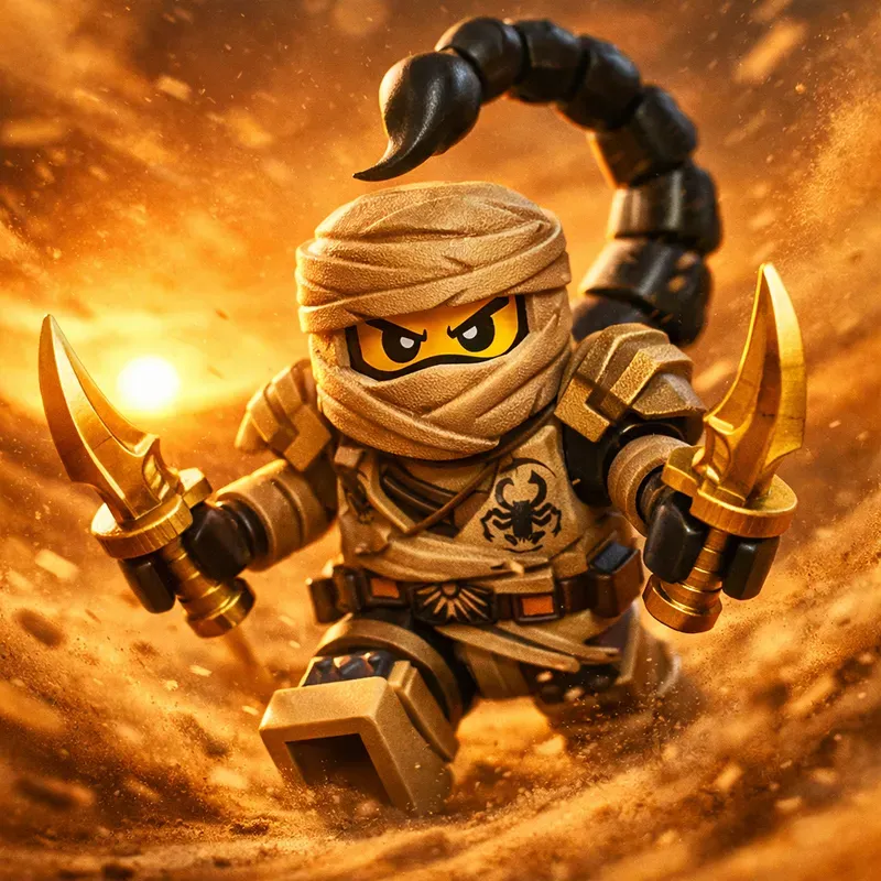 Cinematic Toy Battle Action Renders