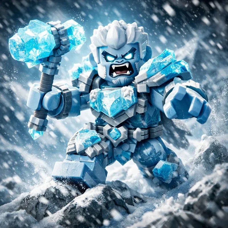 Cinematic Toy Battle Action Renders