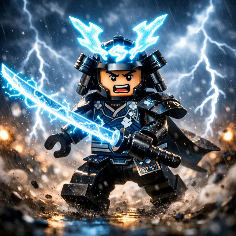 Cinematic Toy Battle Action Renders