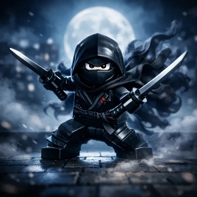 Cinematic Toy Battle Action Renders