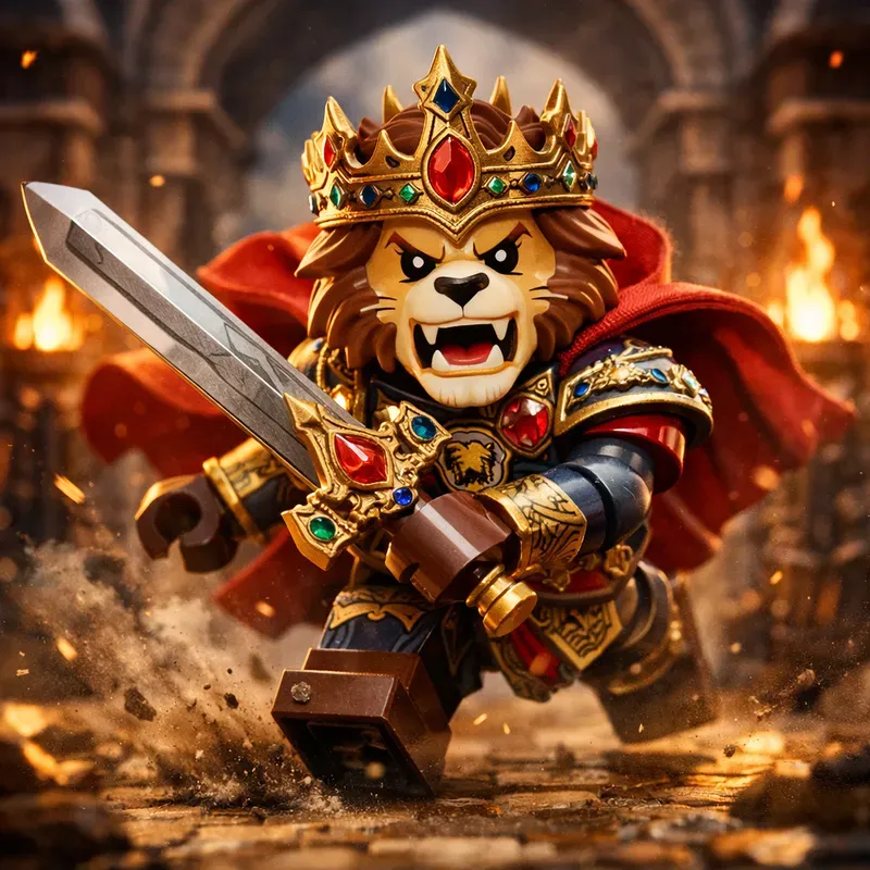 Cinematic Toy Battle Action Renders