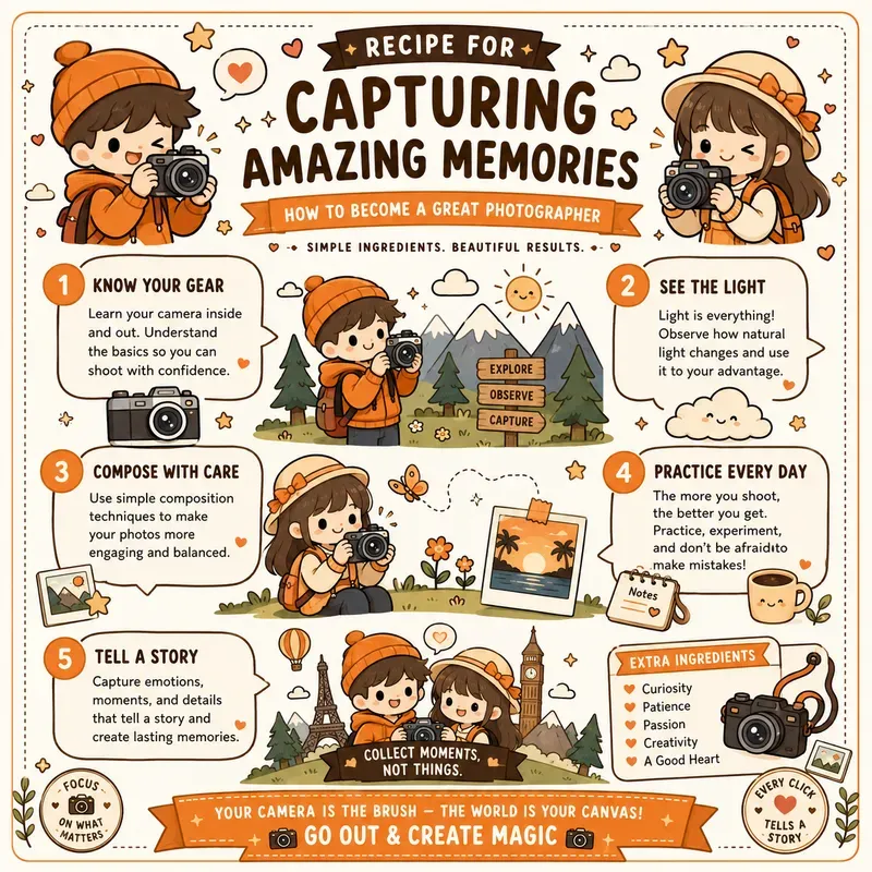 Cute Recipe Infographic Generator