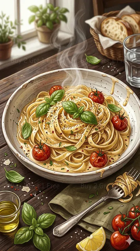 Vibrant Food Illustrations Pros