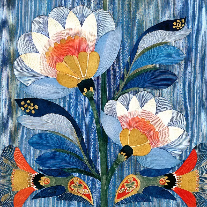 Folk Art Royal Fantasy Style