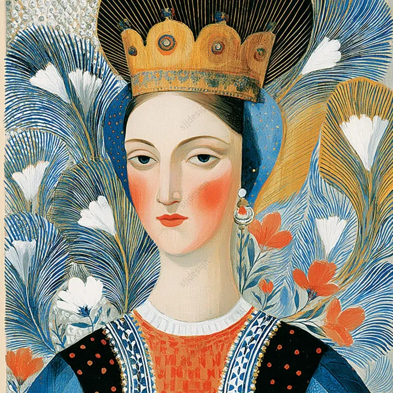 Folk Art Royal Fantasy Style