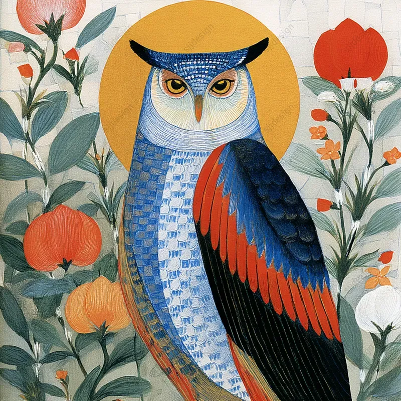 Folk Art Royal Fantasy Style