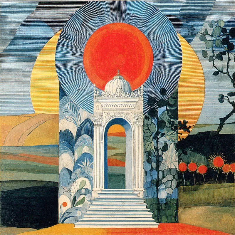 Folk Art Royal Fantasy Style