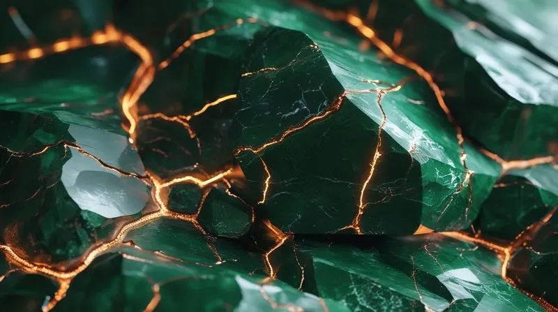 Ethereal Liquid Gold Marble Textures