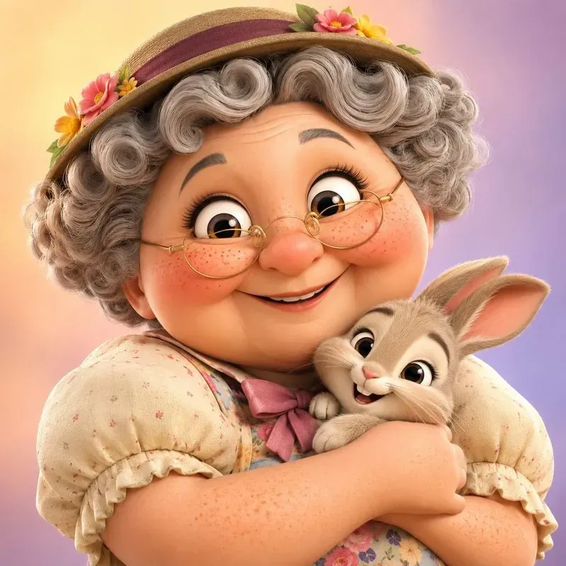 Stylized 3D Cartoon Character Portraits